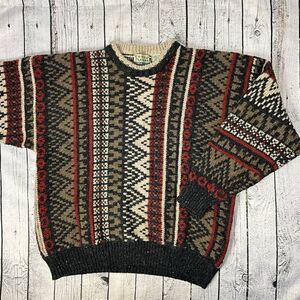 VINTAGE COTTON TRADERS 100% Shetland Wool Sweater